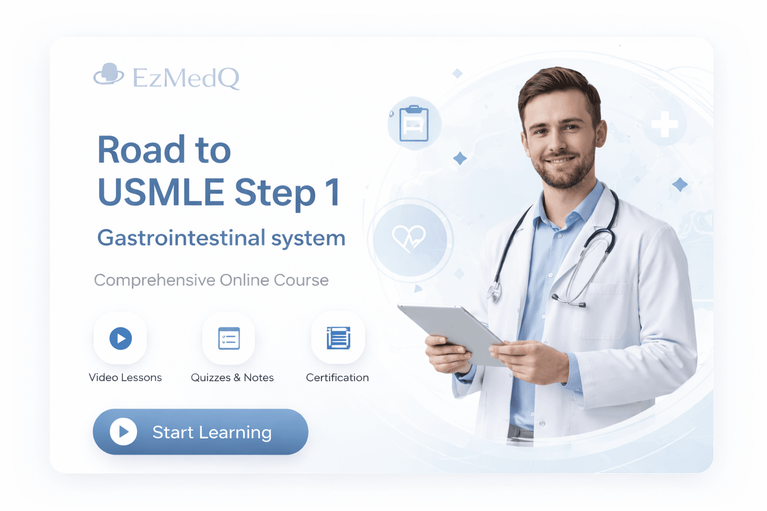Road to USMLE Step 1 – Gastrointestinal system